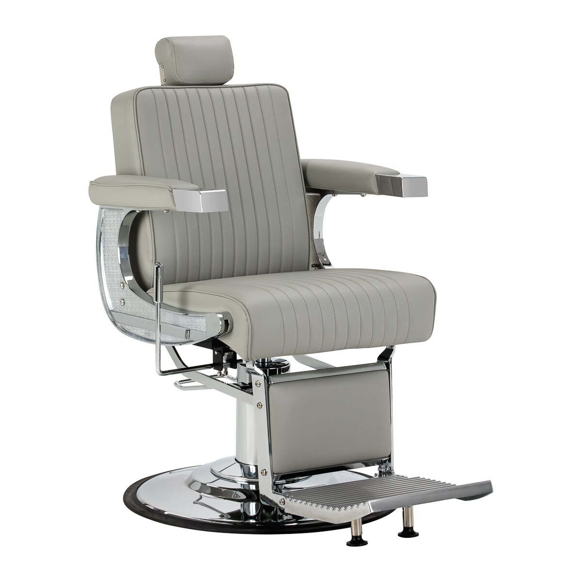 Professional barber chair for hairdressers and barbershops GABBIANO VISIONERIO, gray Professional barber chair for hairdressers and barbershops GABBIANO VISIONERIO, gray