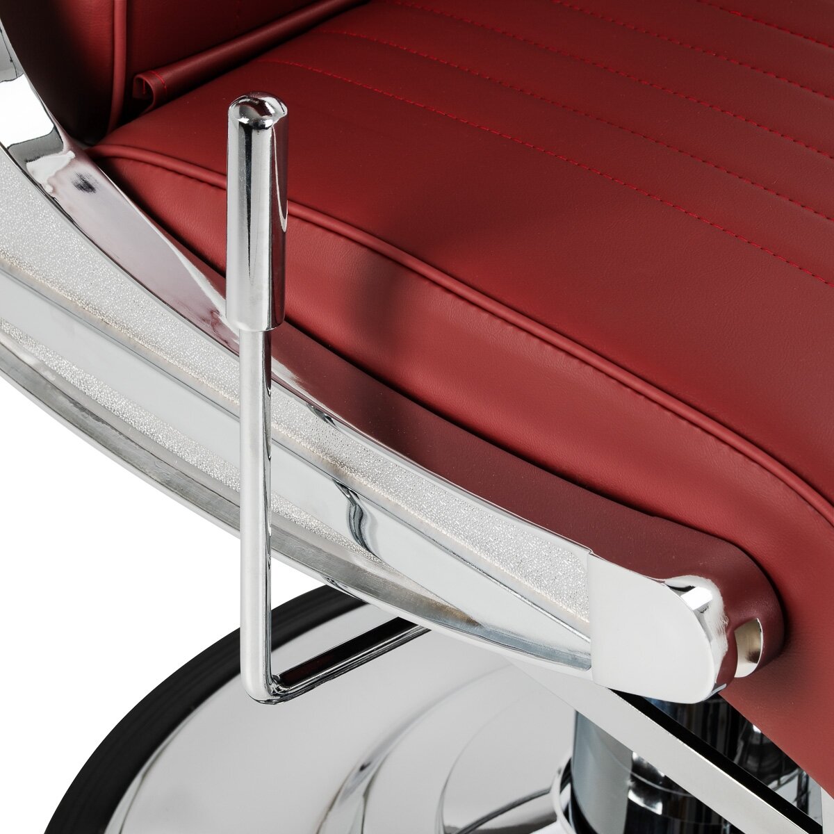 Professional barber chair for hairdressers and barbershops GABBIANO VISIONERIO, red 7