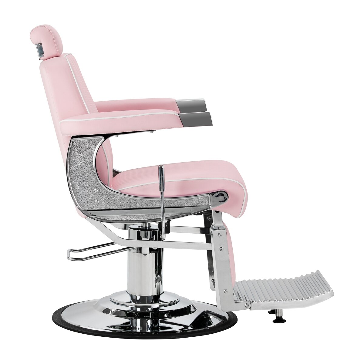 Professional barber chair for hairdressers and barbershops GABBIANO VISIONERIO, pink 1 Professional barber chair for hairdressers and barbershops GABBIANO VISIONERIO, pink 1