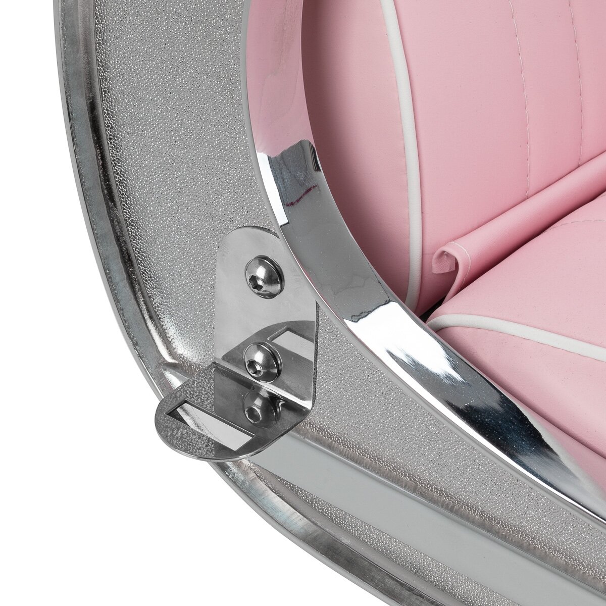 Professional barber chair for hairdressers and barbershops GABBIANO VISIONERIO, pink 12 Professional barber chair for hairdressers and barbershops GABBIANO VISIONERIO, pink 12