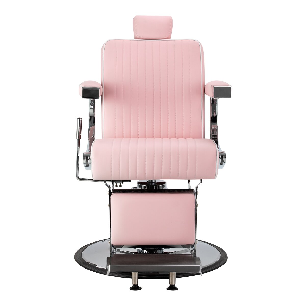 Professional barber chair for hairdressers and barbershops GABBIANO VISIONERIO, pink 3 Professional barber chair for hairdressers and barbershops GABBIANO VISIONERIO, pink 3
