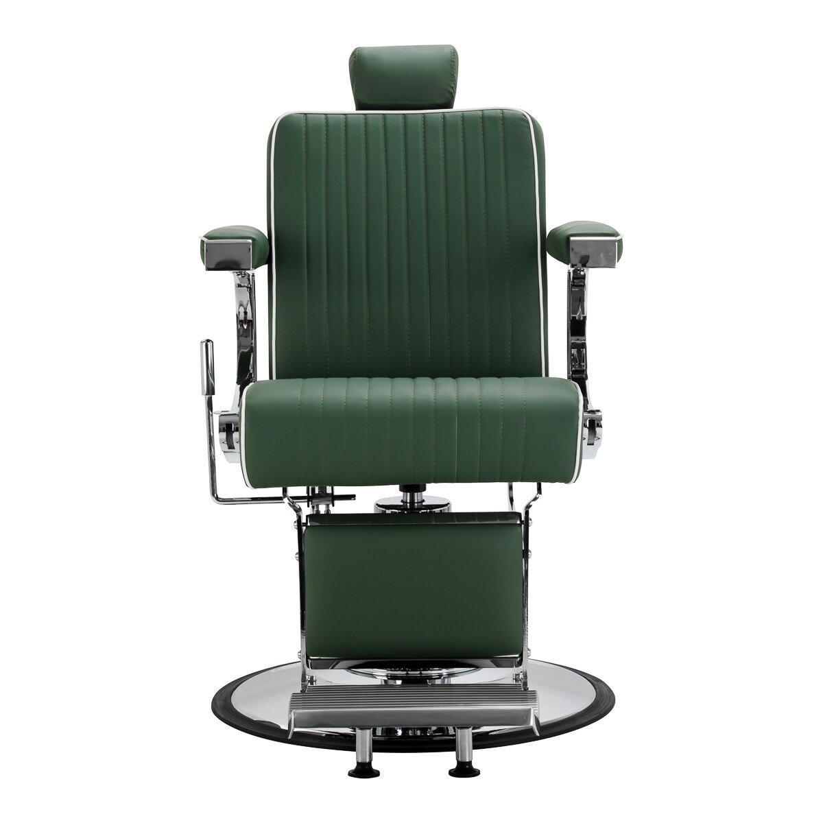 Profesionali barberio kėdė kirpykloms ir barbershopams GABBIANO VISIONERIO, žalios spalvos 3