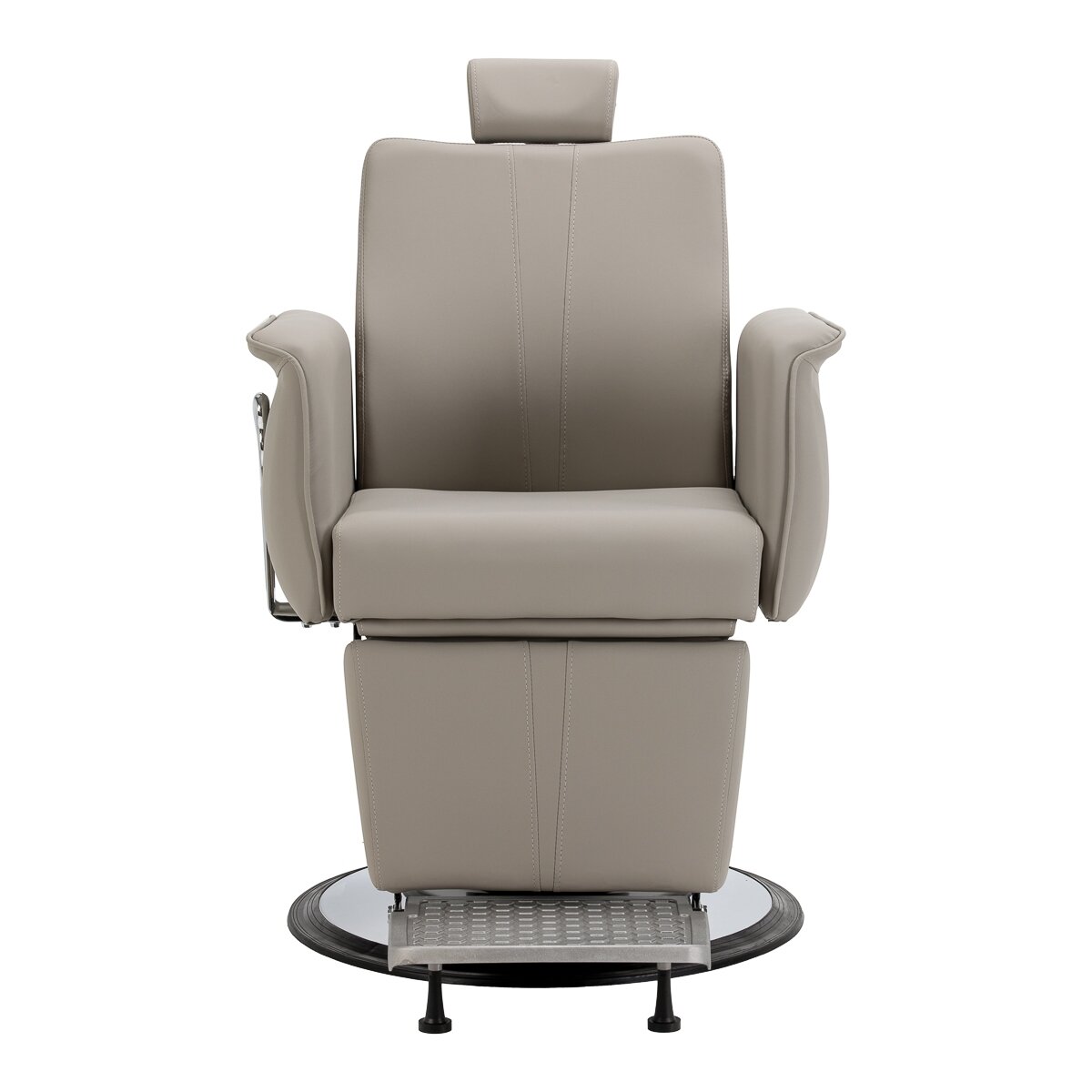 Professional barber chair for hairdressing salons and beauty salons GABBIANO ATHENA, gray 1
