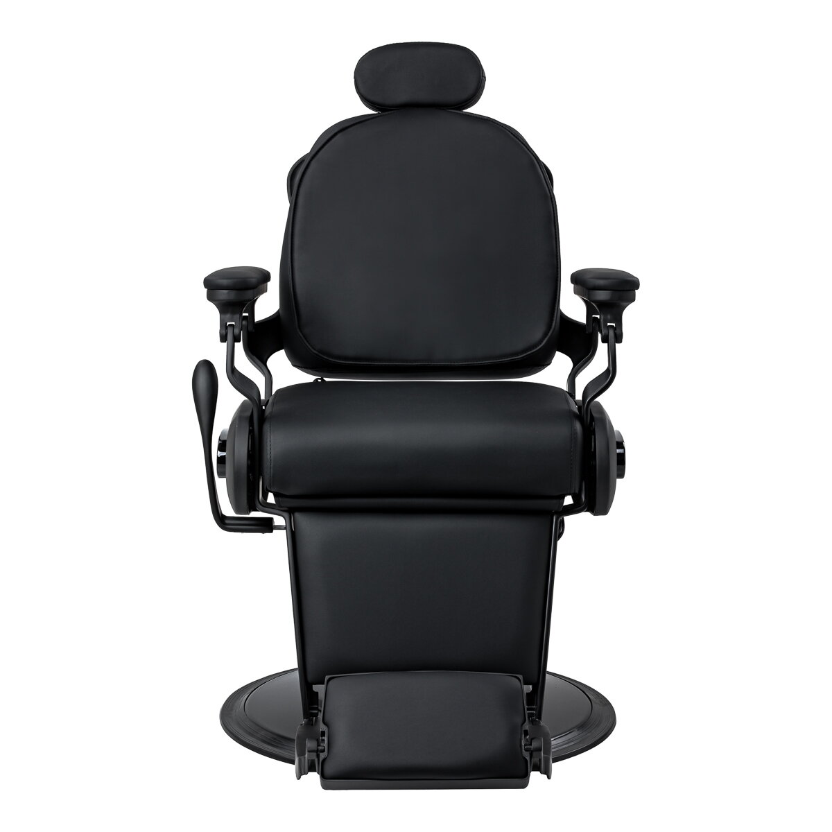 Profesionali barberio kėdė kirpykloms ir grožio salonams GABBIANO FRANCESCO, juodos spalvos 1 Profesionali barberio kėdė kirpykloms ir grožio salonams GABBIANO FRANCESCO, juodos spalvos 1