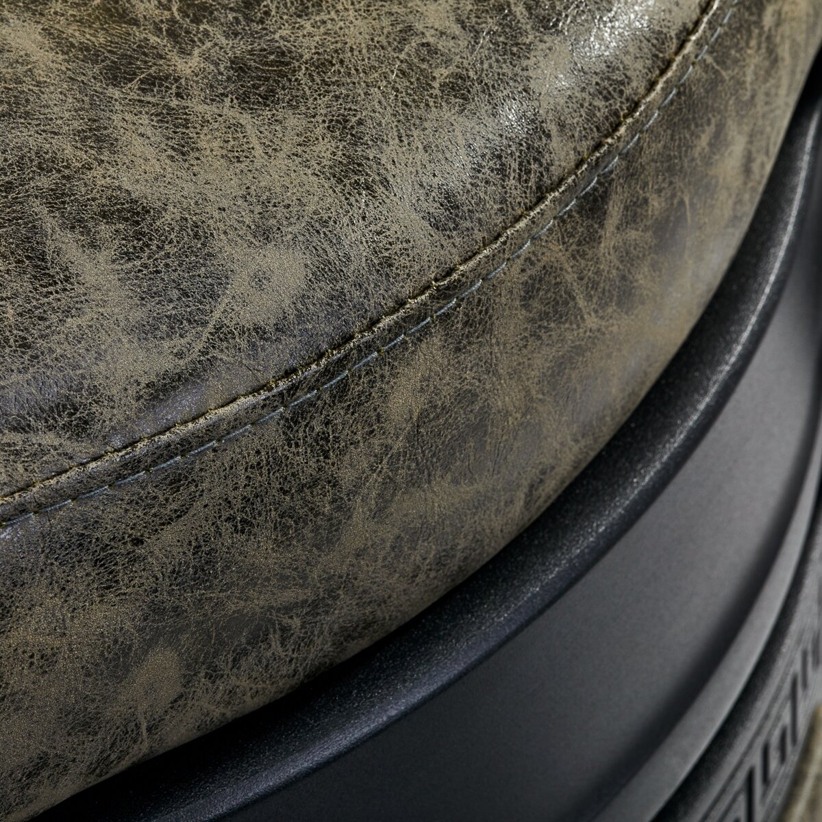 Profesionali barberio kėdė kirpykloms ir grožio salonams GABBIANO PRESIDENT OLD LEATHER, sendintos žalios spalvos 8 Profesionali barberio kėdė kirpykloms ir grožio salonams GABBIANO PRESIDENT OLD LEATHER, sendintos žalios spalvos 8