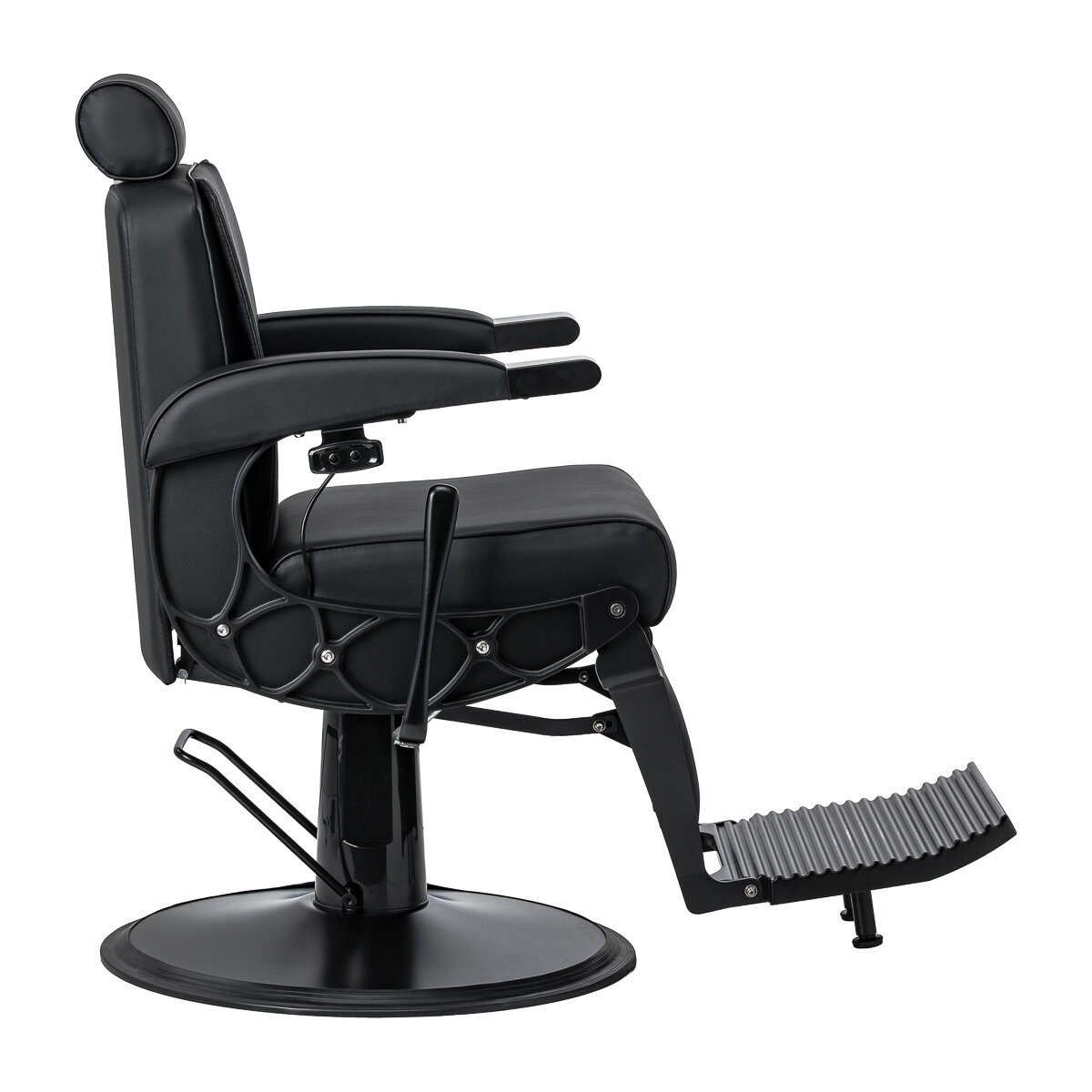 Professional barber chair with massage function GABBIANO CONTINENTAL, black 3