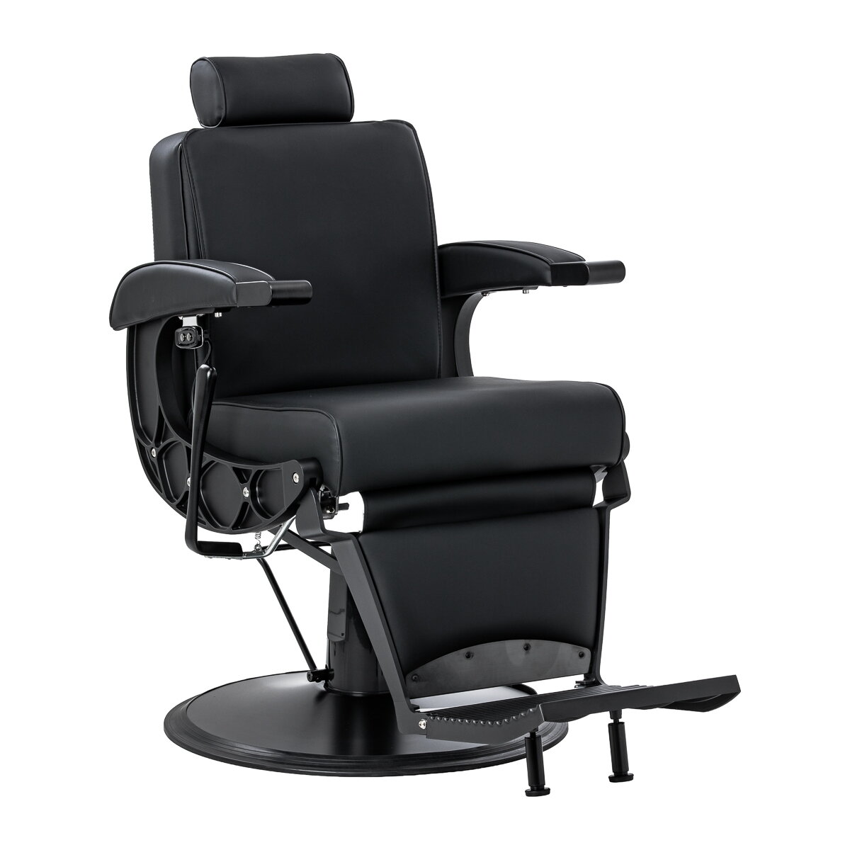Professional barber chair with massage function GABBIANO CONTINENTAL, black Professional barber chair with massage function GABBIANO CONTINENTAL, black