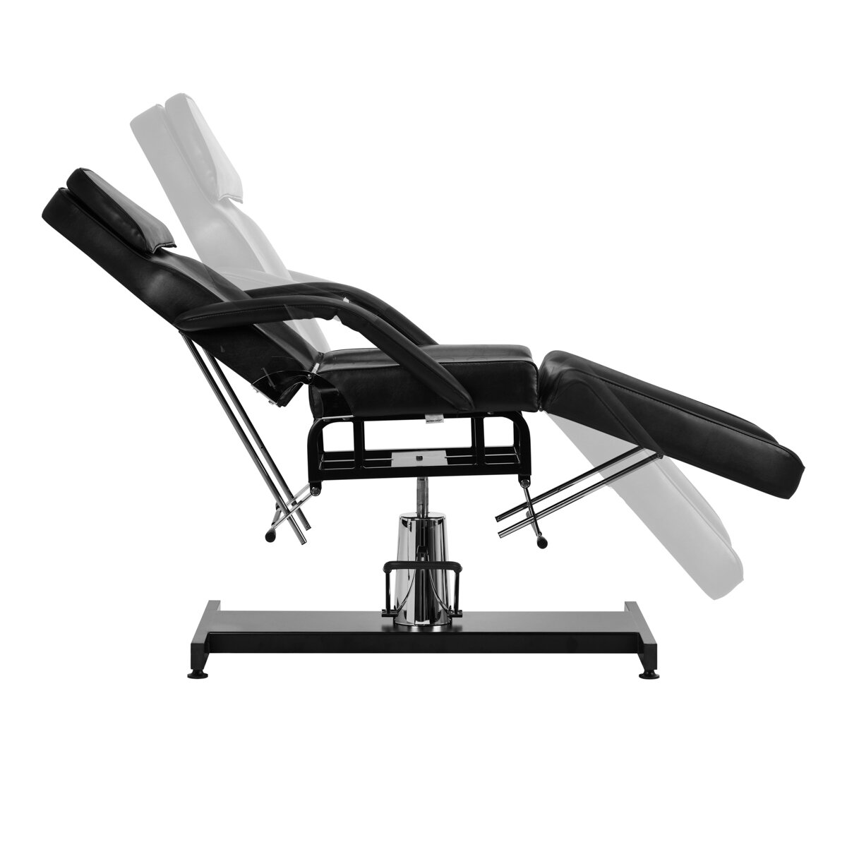 Professional hydraulic cosmetology bed BASIC 210, black color 5 Professional hydraulic cosmetology bed BASIC 210, black color 5