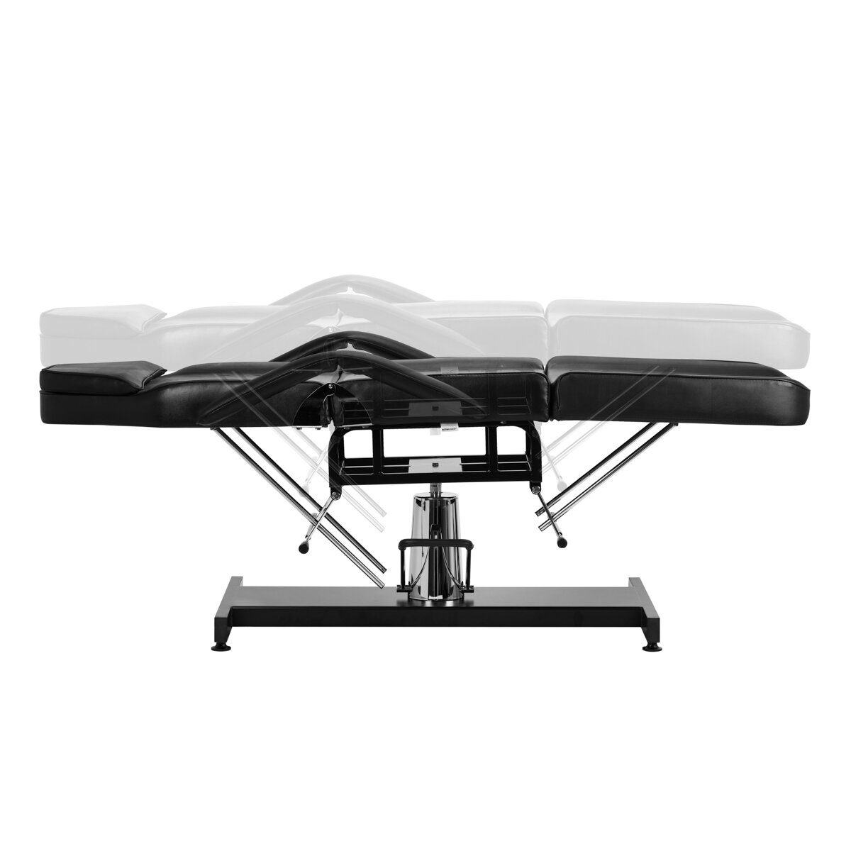 Professional hydraulic cosmetology bed BASIC 210, black color 6 Professional hydraulic cosmetology bed BASIC 210, black color 6