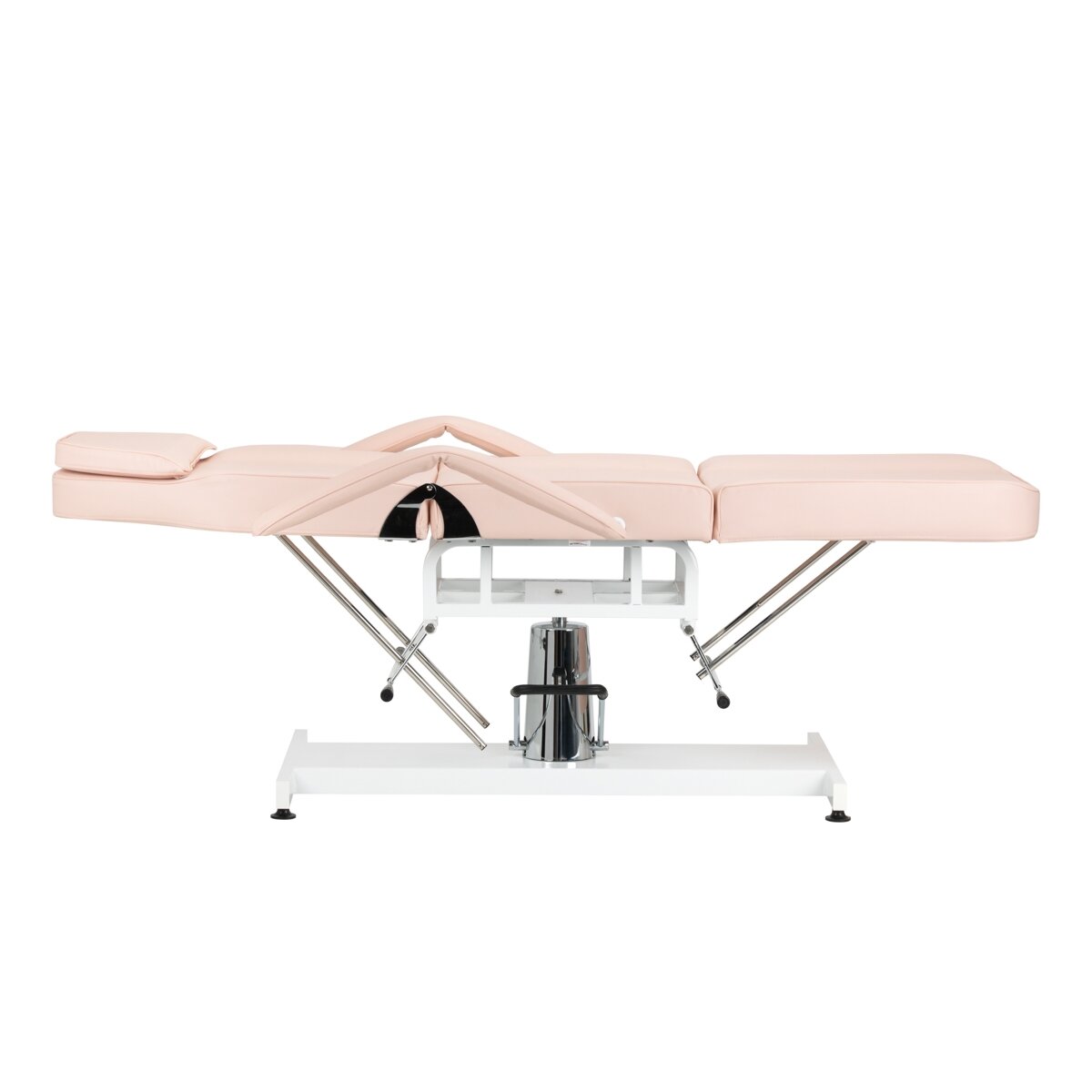 Professional hydraulic cosmetology bed BASIC 210, pink color 8