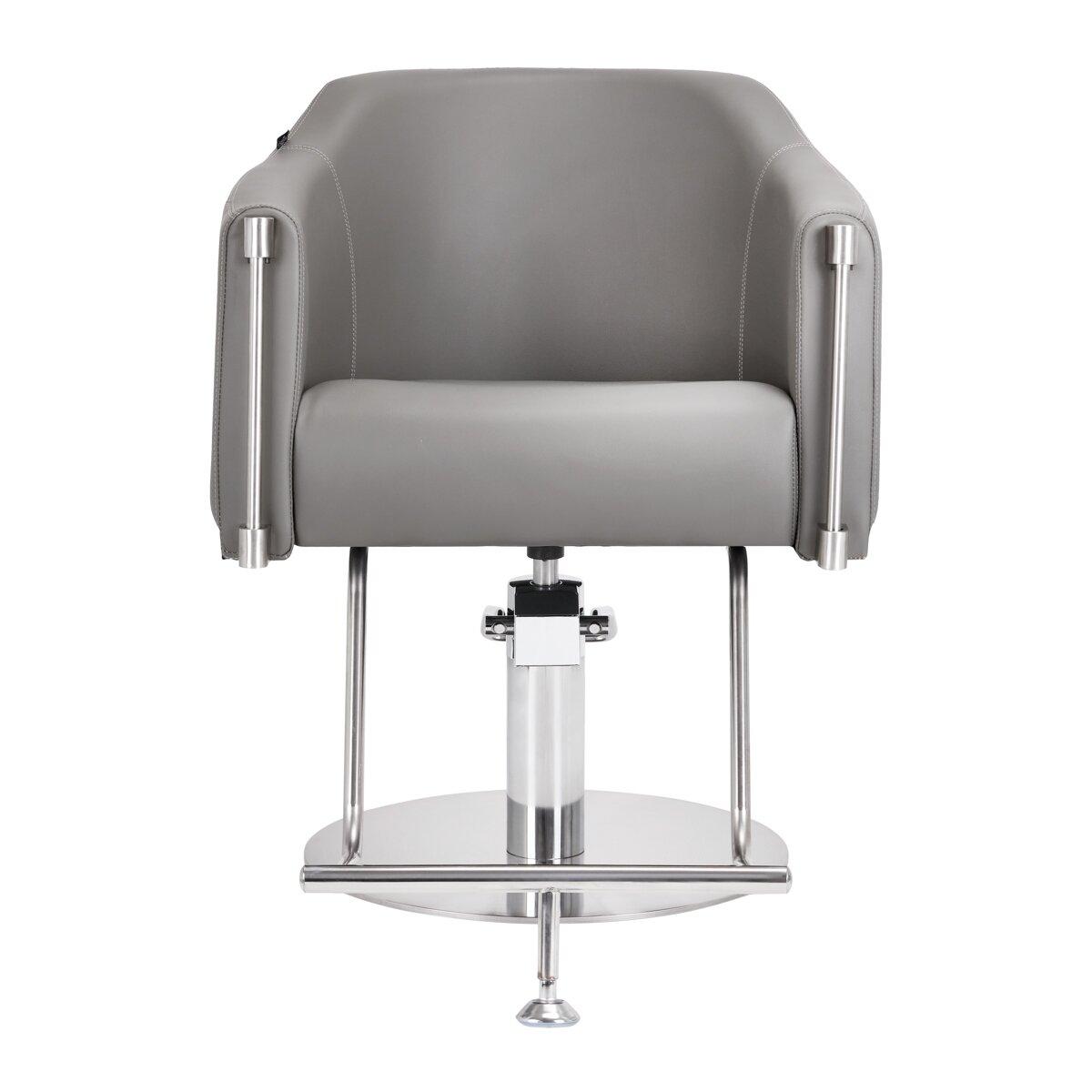 Professional hairdressing chair GABBIANO BURGOS, gray color 1