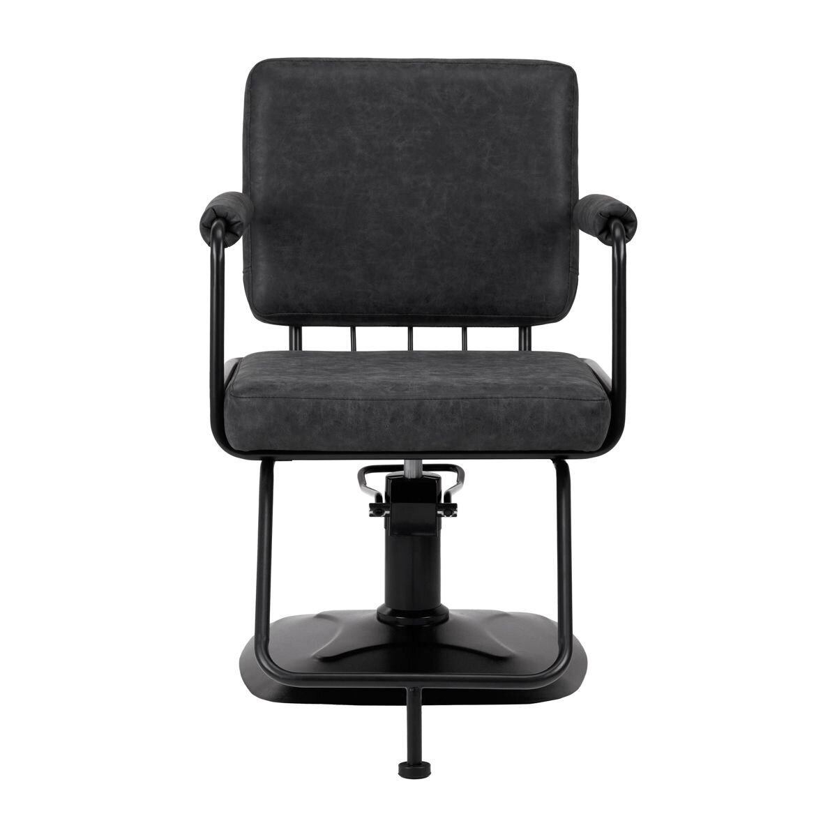 Professional hairdressing chair GABBIANO CATANIA LOFT, black color 2