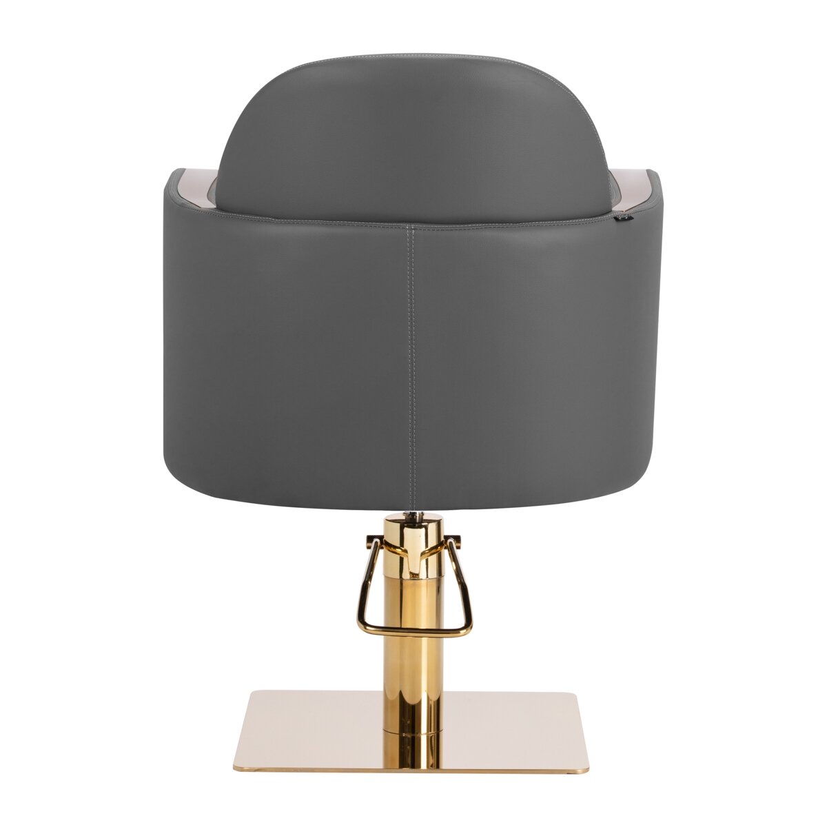 Professional hairdressing chair GABBIANO MALAGA, gray with gold details 3 Professional hairdressing chair GABBIANO MALAGA, gray with gold details 3