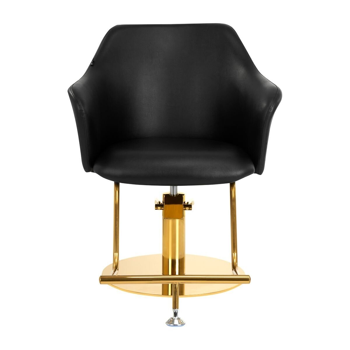 Professional hairdressing chair GABBIANO MARBELLA, black and gold color 2 Professional hairdressing chair GABBIANO MARBELLA, black and gold color 2
