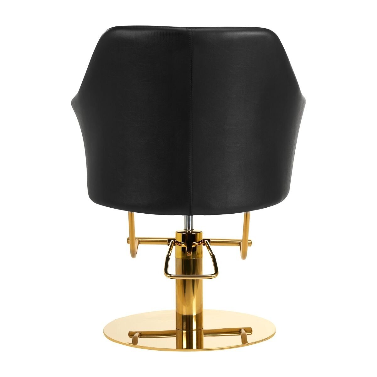 Professional hairdressing chair GABBIANO MARBELLA, black and gold color 3 Professional hairdressing chair GABBIANO MARBELLA, black and gold color 3