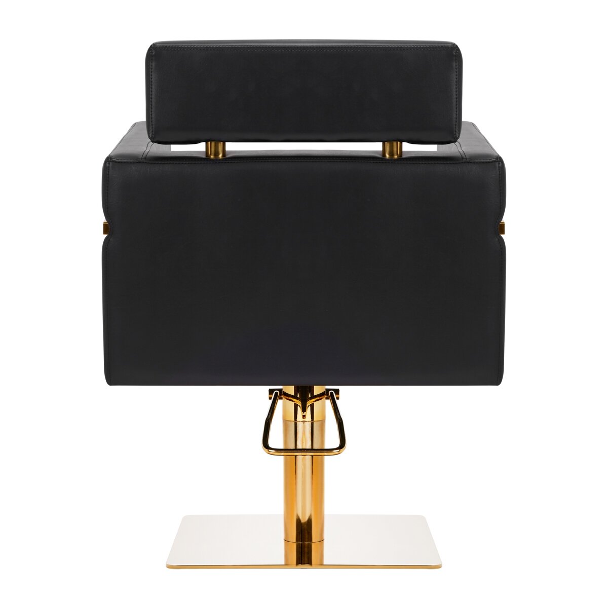 Professional hairdressing chair GABBIANO TOLEDO, black with gold details 3 Professional hairdressing chair GABBIANO TOLEDO, black with gold details 3