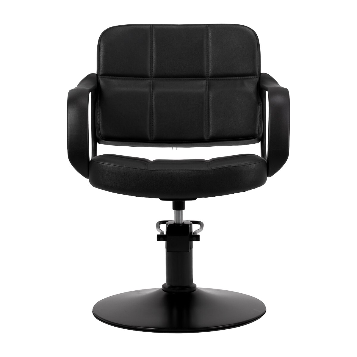 Profesionali kirpyklos kėdė HAIR SYSTEM KOMODO, juodos spalvos 2 Profesionali kirpyklos kėdė HAIR SYSTEM KOMODO, juodos spalvos 2