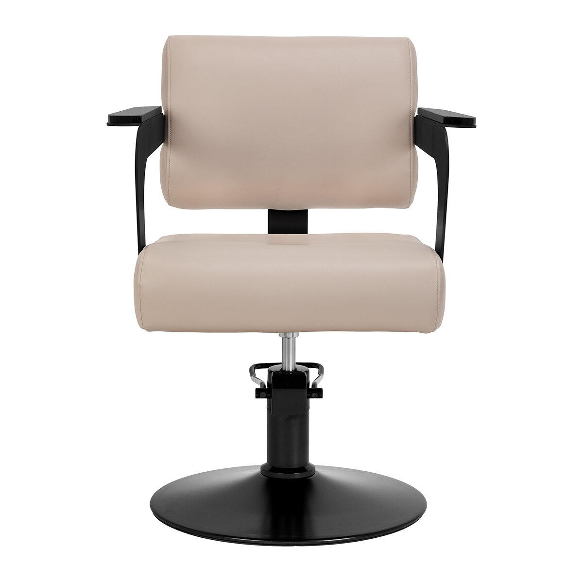 Profesionali kirpyklos kėdė HAIR SYSTEM, smėlio spalvos 1