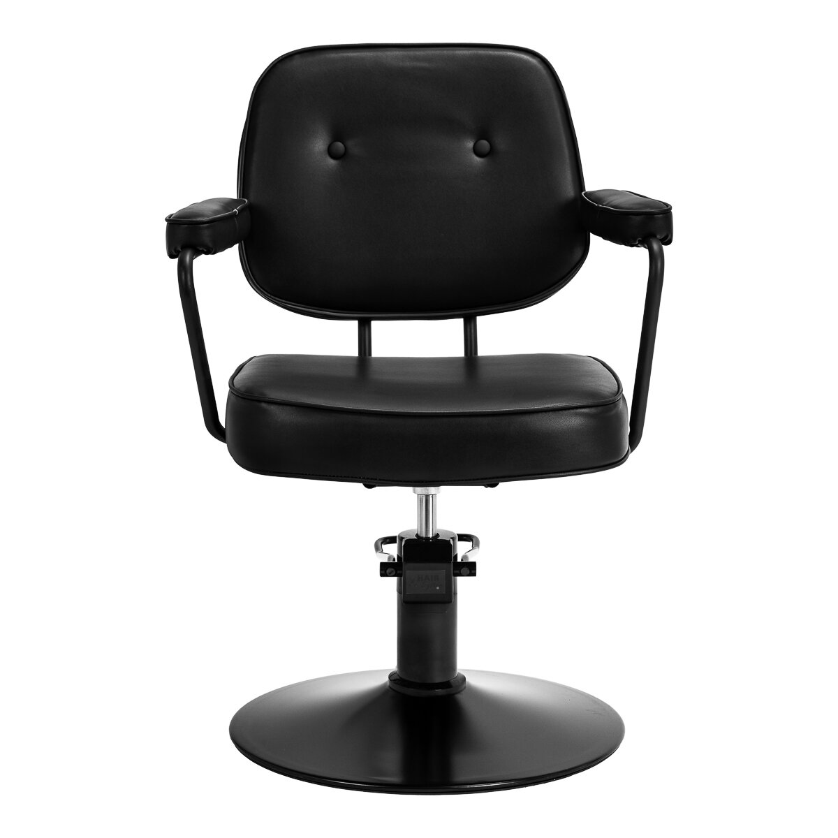 Profesionali kirpyklos kėdė HAIR SYSTEM TRU, juodos spalvos 1