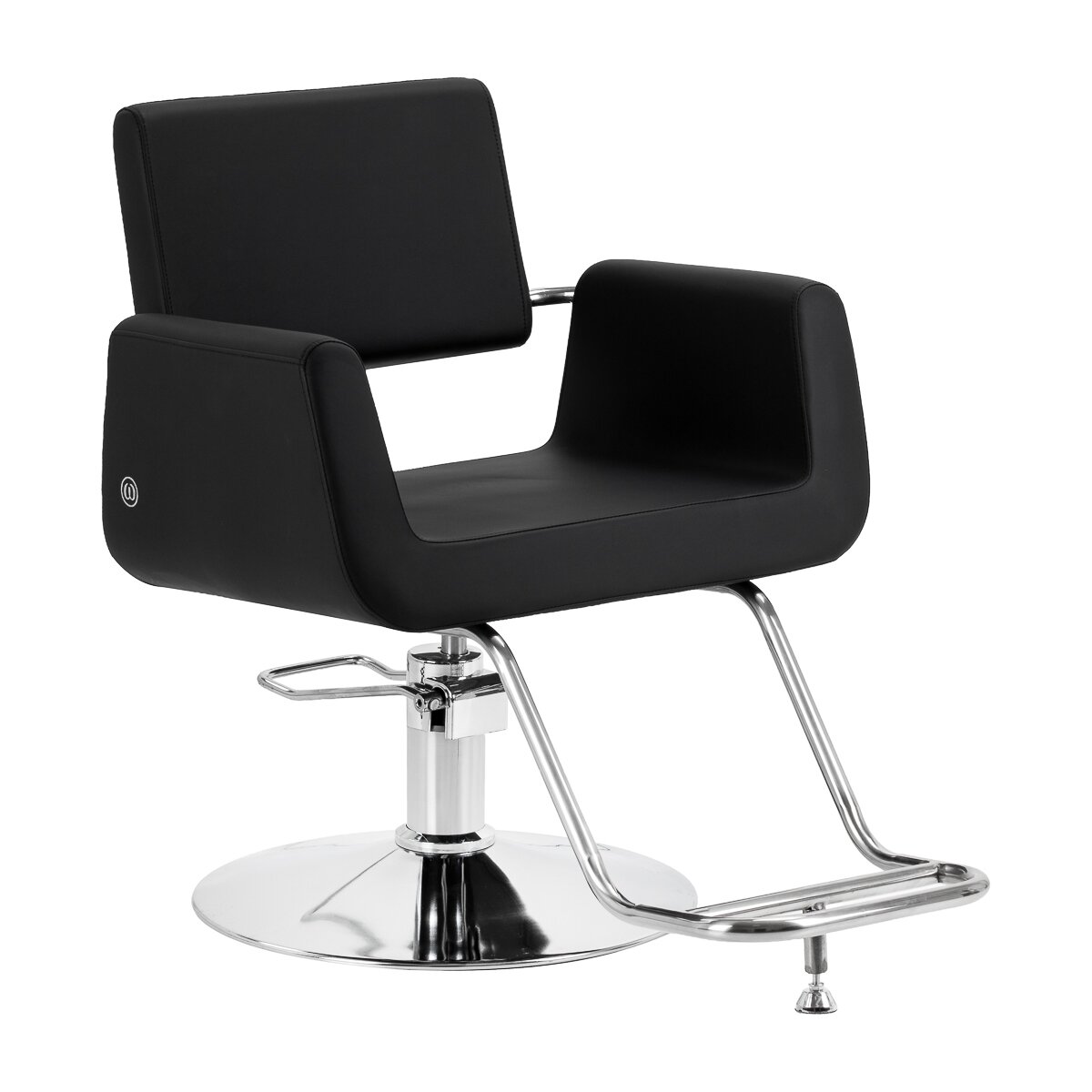 Profesionali kirpyklos kėdė OMEGA LYRA, juodos spalvos Profesionali kirpyklos kėdė OMEGA LYRA, juodos spalvos
