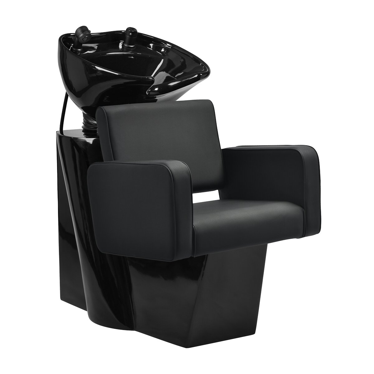 Professional hairdressing sink GABBIANO BILBAO, black Professional hairdressing sink GABBIANO BILBAO, black