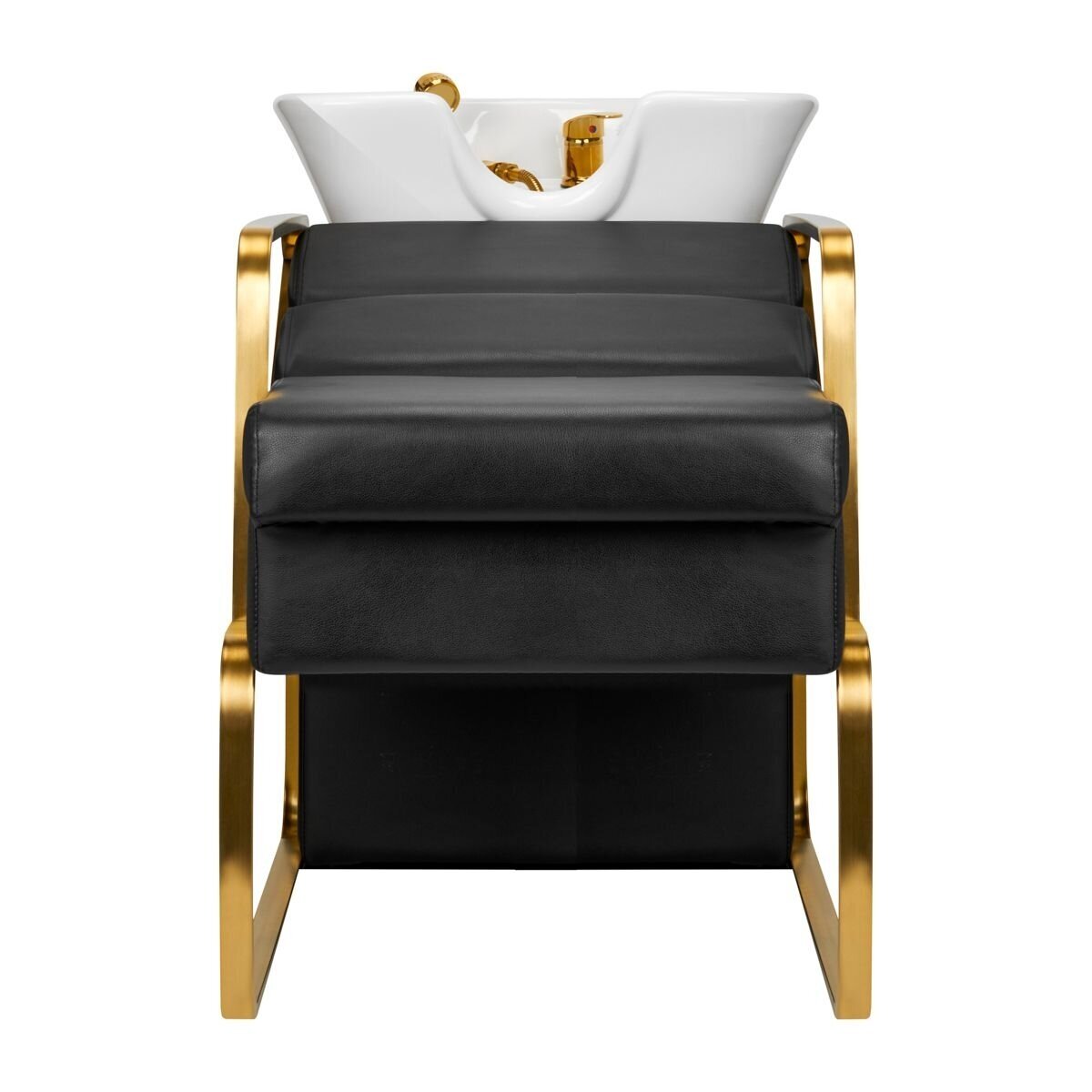 Professional sink for hairdressers GABBIANO DIANA, black/gold color 2 Professional sink for hairdressers GABBIANO DIANA, black/gold color 2