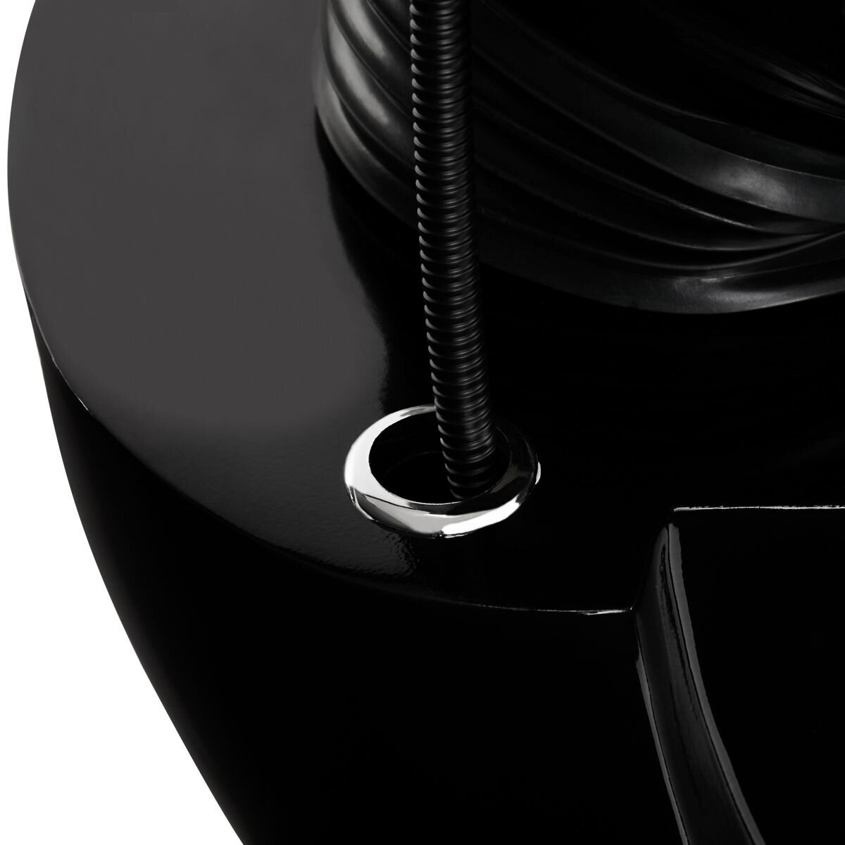 Professional hairdressing sink GABBIANO MALAGA, black with golden armrests 7 Professional hairdressing sink GABBIANO MALAGA, black with golden armrests 7