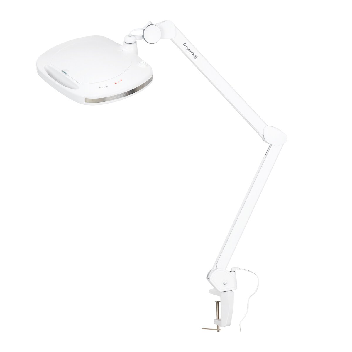 Professional cosmetic LED lamp - magnifier ELEGANTE 6030, surface-mounted, white 1