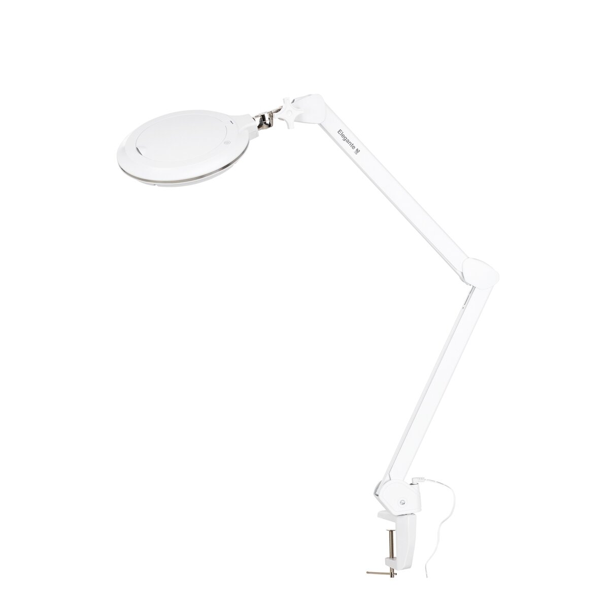 Professional cosmetic LED lamp - magnifier ELEGANTE 6031, surface-mounted, white 1