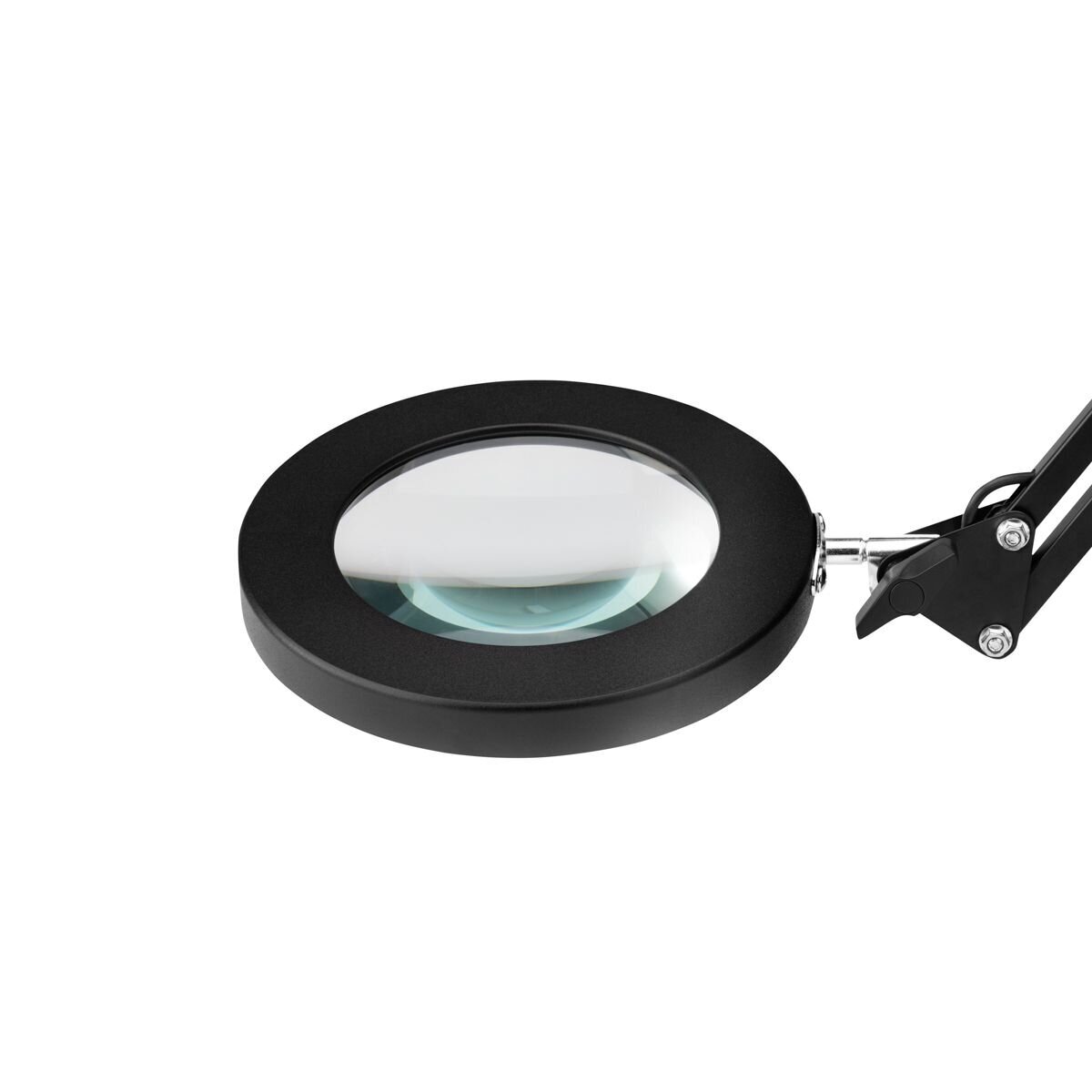 Profesionali kosmetologinė LED lempa - lupa GLOW 308, tvirtinama prie paviršių, juodos spalvos 1 Profesionali kosmetologinė LED lempa - lupa GLOW 308, tvirtinama prie paviršių, juodos spalvos 1