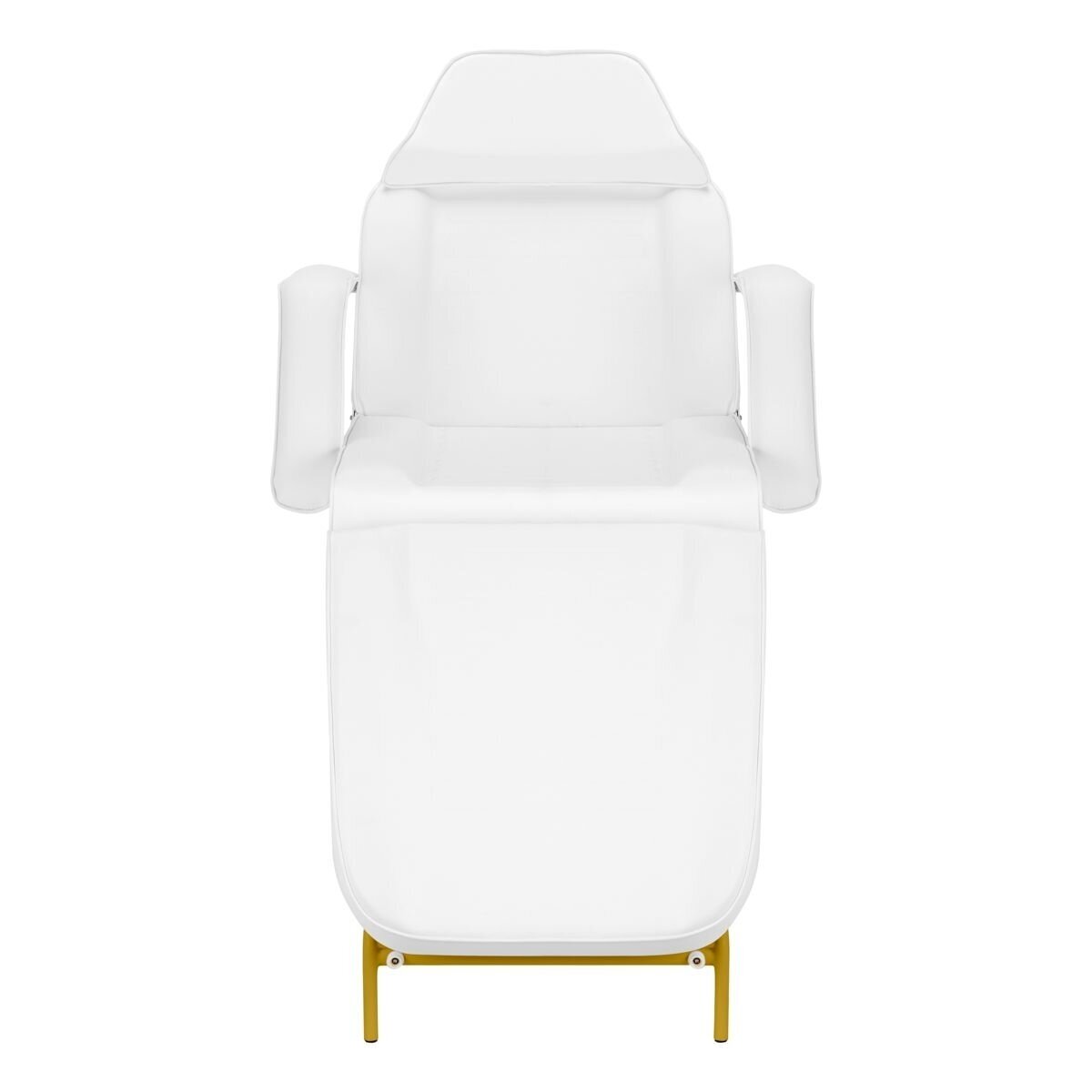 Professional cosmetology bed-chair for beauty procedures 557G, white-gold color 3 Professional cosmetology bed-chair for beauty procedures 557G, white-gold color 3