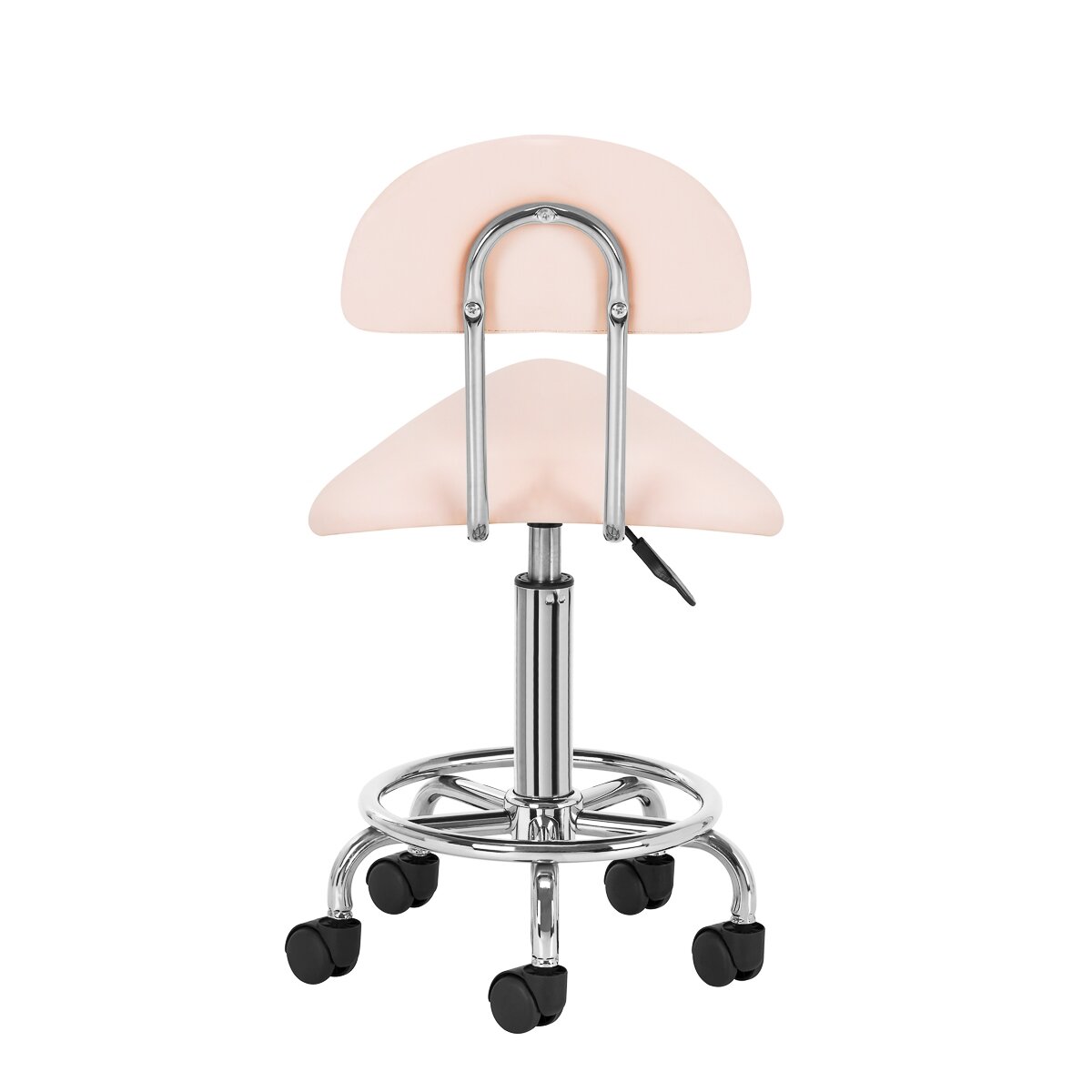 Professional master chair-saddle for beauticians 6001, pink 3 Professional master chair-saddle for beauticians 6001, pink 3