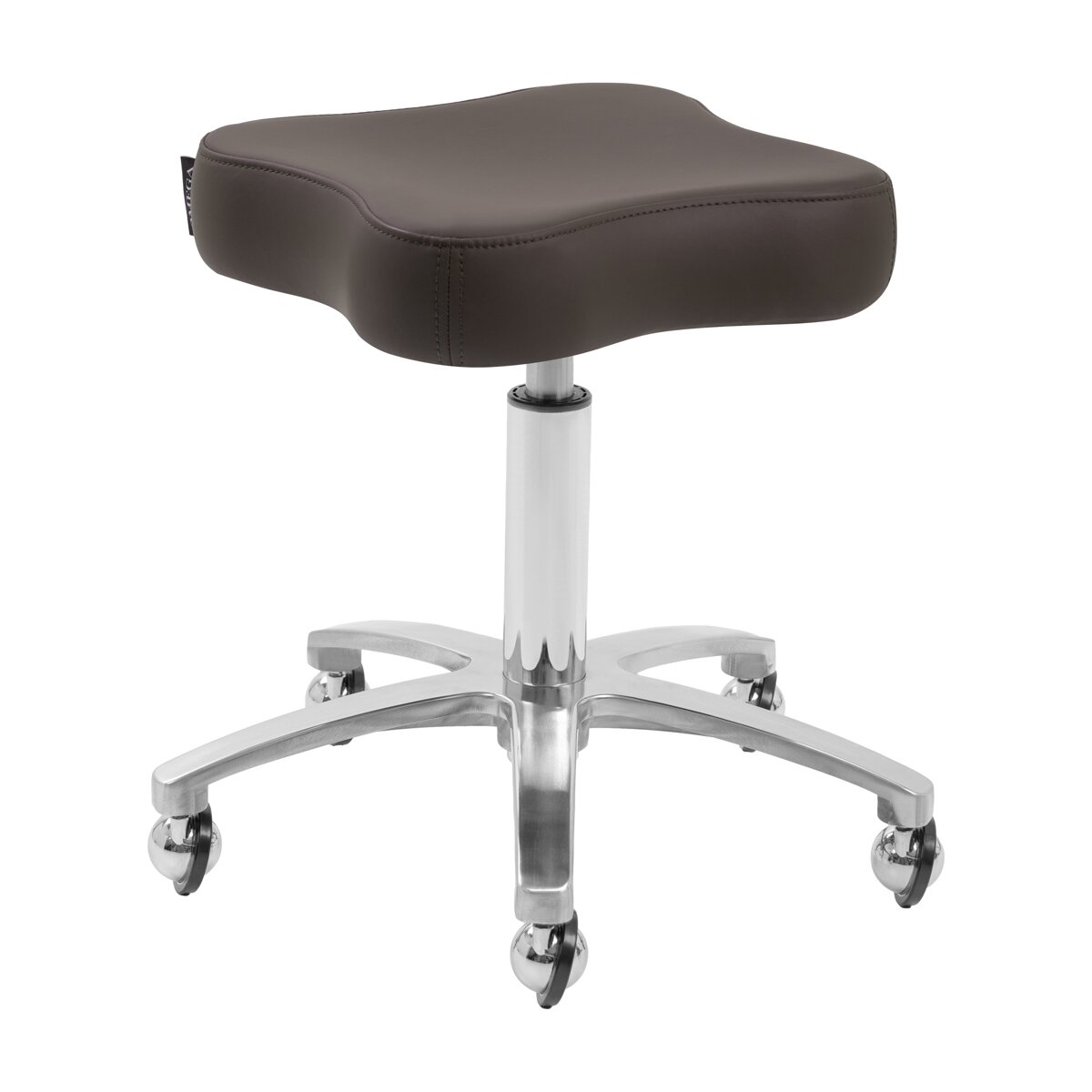 Professional master's chair with wheels OMEGA SUPREMO, brown Professional master's chair with wheels OMEGA SUPREMO, brown