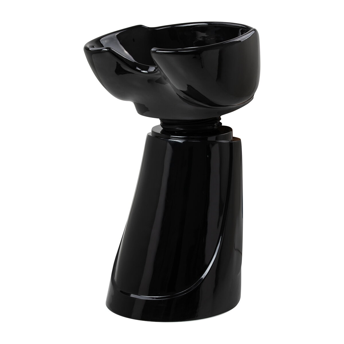 Professional portable hairdressing sink GABBIANO B40, black Professional portable hairdressing sink GABBIANO B40, black