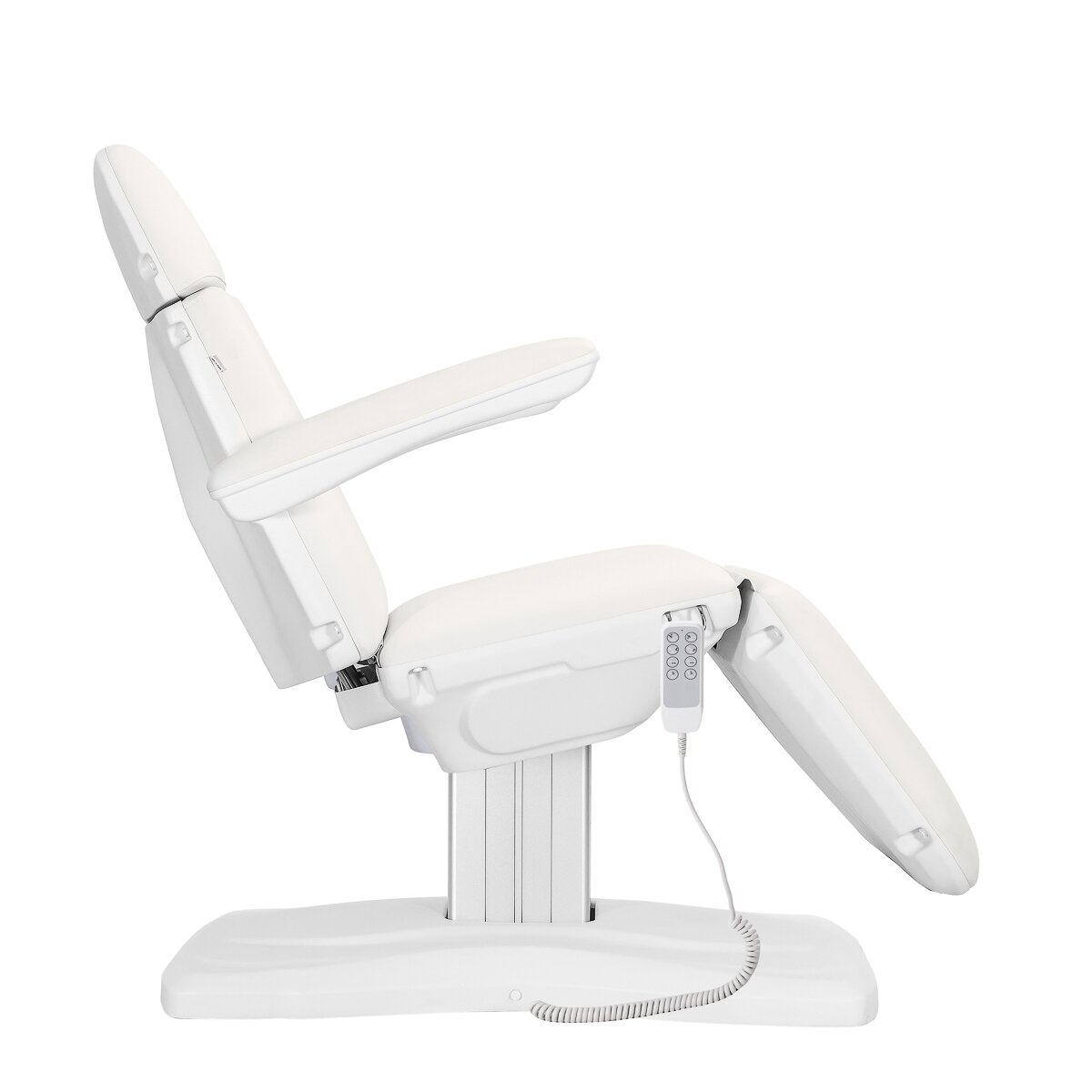 Professional electric cosmetology bed SILLON ECLIPSE (4 motors), white 4