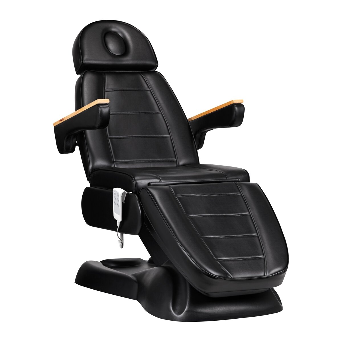 Profesionalus elektrinis gultas-lova kosmetologams SILLON Lux 273B, 3 variklių, juodos spalvos Profesionalus elektrinis gultas-lova kosmetologams SILLON Lux 273B, 3 variklių, juodos spalvos