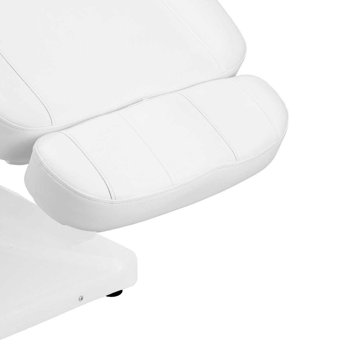 Profesionalus elektrinis gultas-lova kosmetologams SILLON LUXURY (3 varikliai + valdymas pedalais), baltos spalvos 10 Profesionalus elektrinis gultas-lova kosmetologams SILLON LUXURY (3 varikliai + valdymas pedalais), baltos spalvos 10