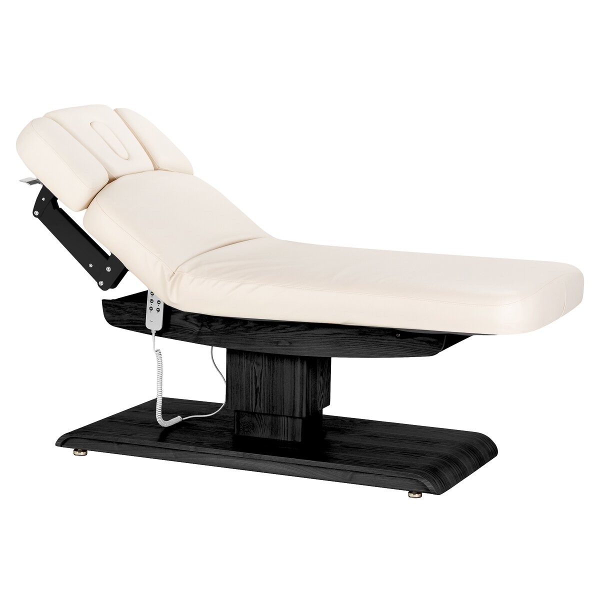 Profesionalus elektrinis masažo ir SPA gultas SILLON RELAX, kreminės spalvos su juodu pagrindu 1 Profesionalus elektrinis masažo ir SPA gultas SILLON RELAX, kreminės spalvos su juodu pagrindu 1