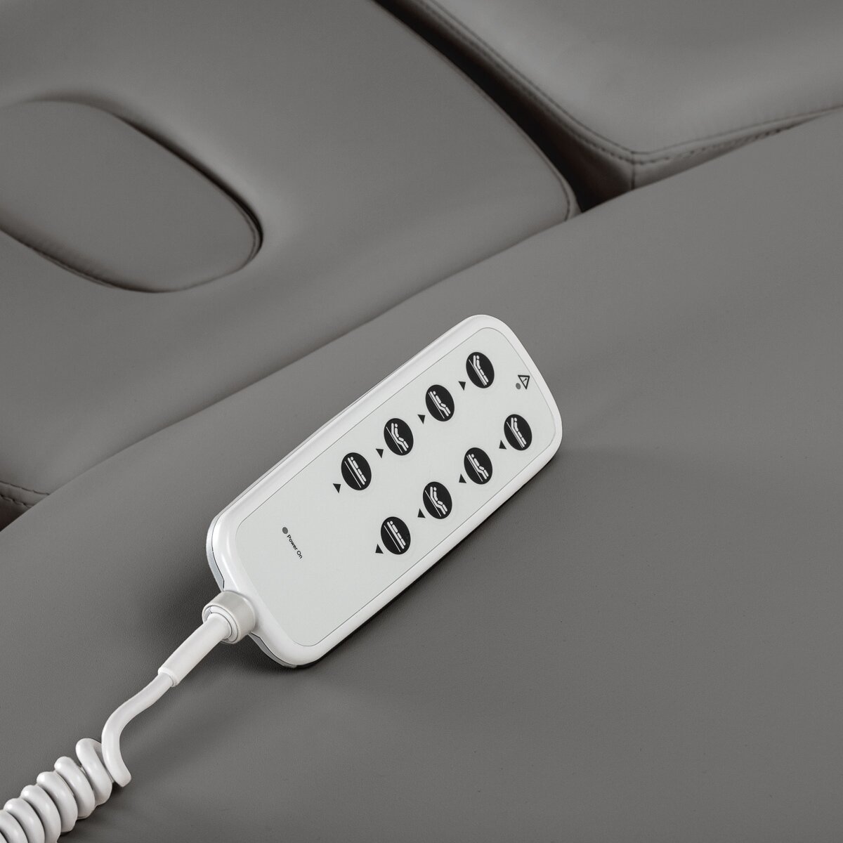 Profesionalus elektrinis masažo ir SPA gultas SILLON RELAX, pilkos spalvos su juodu pagrindu 16 Profesionalus elektrinis masažo ir SPA gultas SILLON RELAX, pilkos spalvos su juodu pagrindu 16