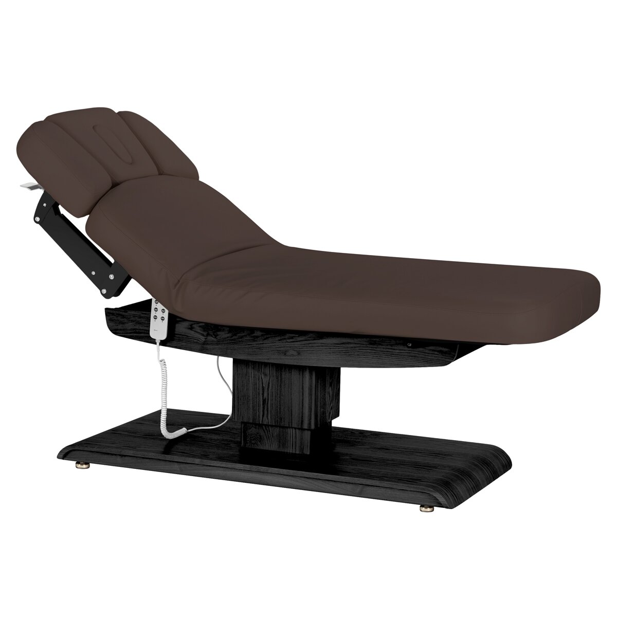 Profesionalus elektrinis masažo ir SPA gultas SILLON RELAX, rudos spalvos su juodu pagrindu 1 Profesionalus elektrinis masažo ir SPA gultas SILLON RELAX, rudos spalvos su juodu pagrindu 1