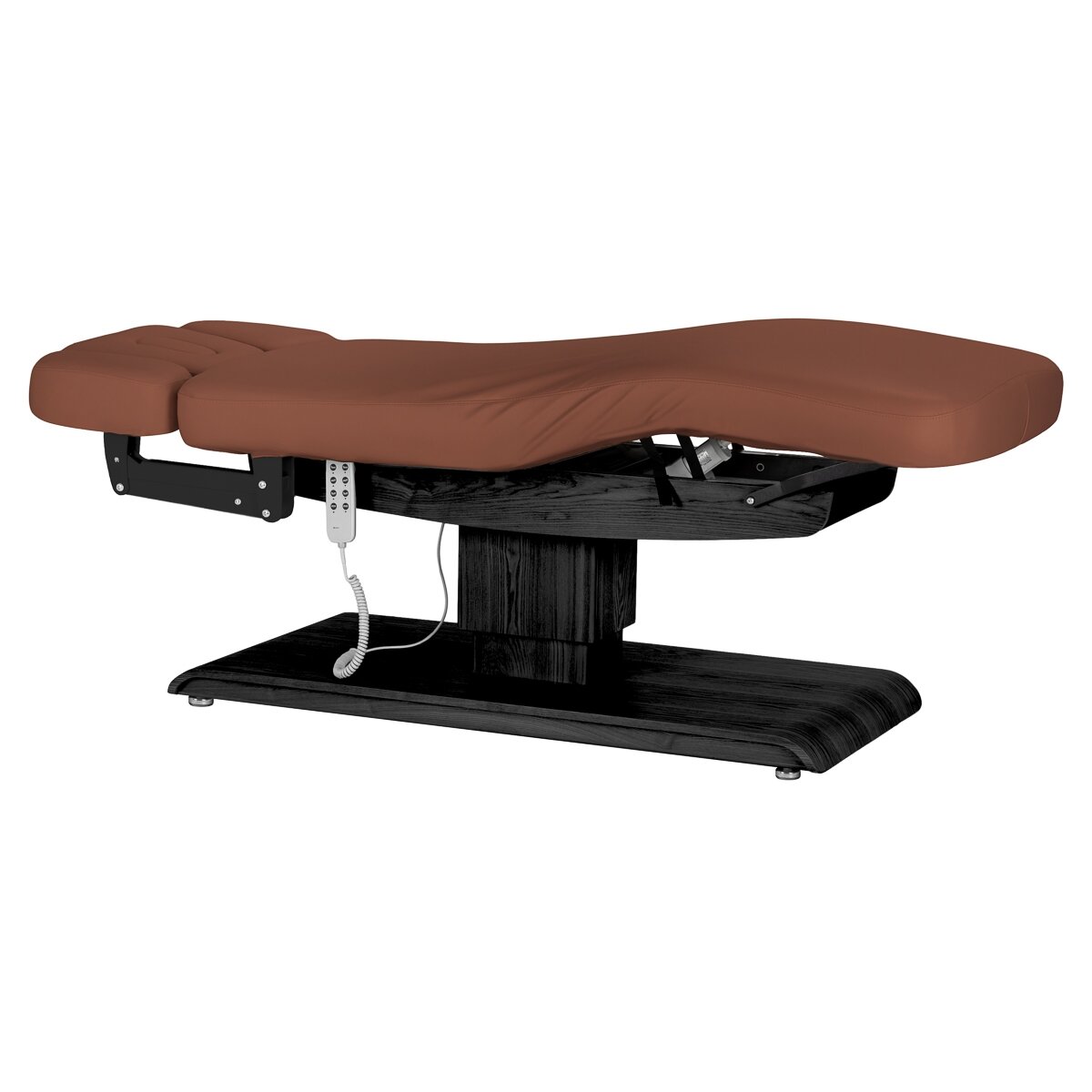 Profesionalus elektrinis masažo ir SPA gultas SILLON RELAX, rudos spalvos su juodu pagrindu 2 Profesionalus elektrinis masažo ir SPA gultas SILLON RELAX, rudos spalvos su juodu pagrindu 2