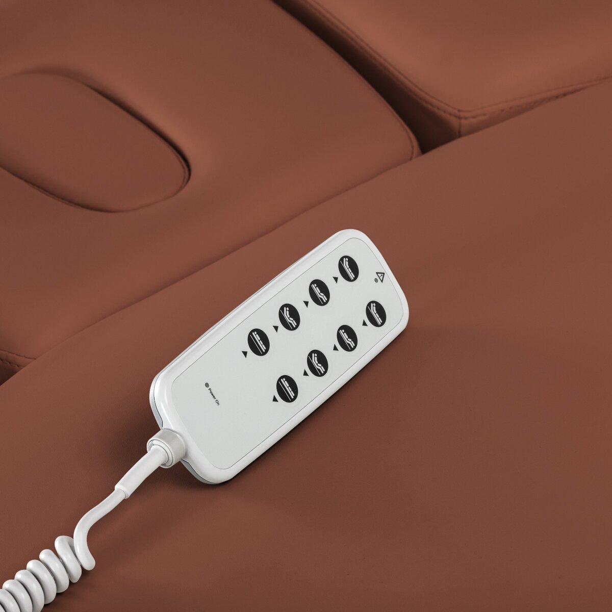 Profesionalus elektrinis masažo ir SPA gultas SILLON RELAX, rudos spalvos su juodu pagrindu 16 Profesionalus elektrinis masažo ir SPA gultas SILLON RELAX, rudos spalvos su juodu pagrindu 16