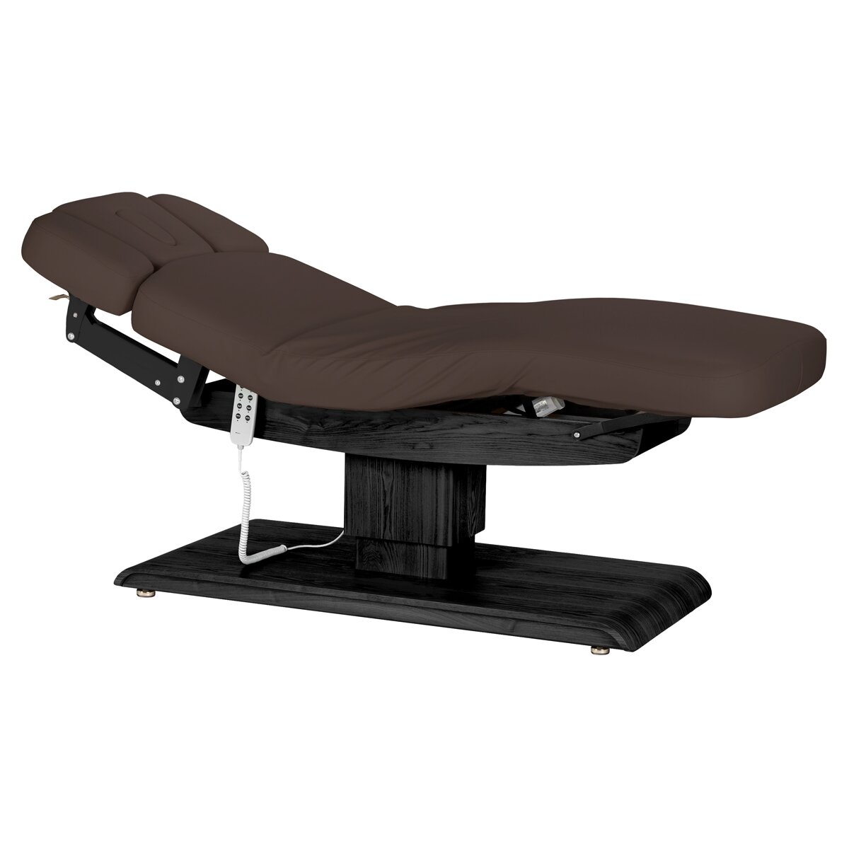 Profesionalus elektrinis masažo ir SPA gultas SILLON RELAX, rudos spalvos su juodu pagrindu Profesionalus elektrinis masažo ir SPA gultas SILLON RELAX, rudos spalvos su juodu pagrindu