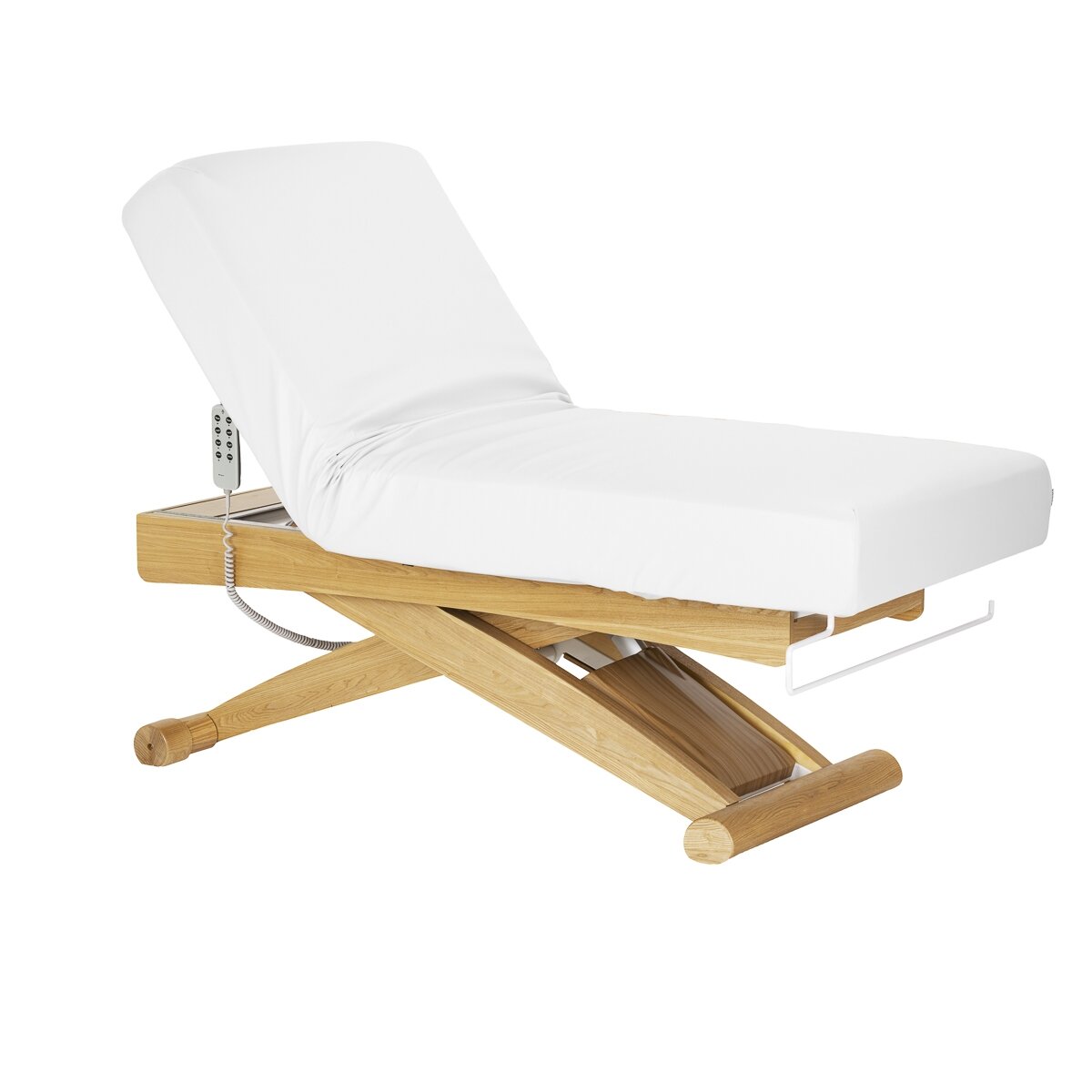 Profesionalus elektrinis masažo ir SPA gultas SILLON SIESTA, baltos spalvos 2 Profesionalus elektrinis masažo ir SPA gultas SILLON SIESTA, baltos spalvos 2