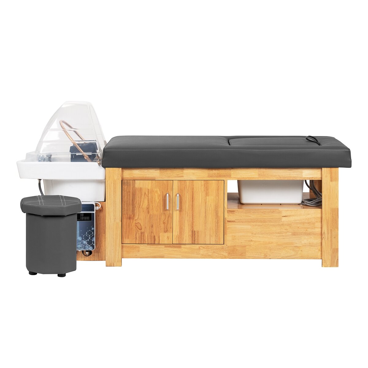 Gabbiano Head Spa Bali hair washing bed grey 2