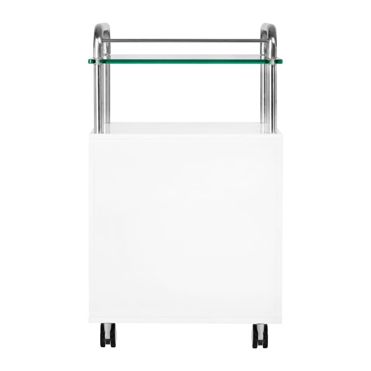 Professional cosmetic trolley for podological procedures 6053, white color 2 Professional cosmetic trolley for podological procedures 6053, white color 2