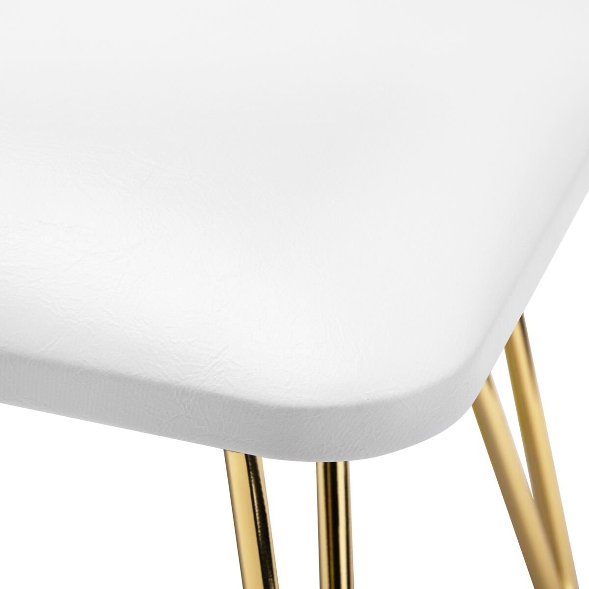 Professional armrest for manicure 6M, white/gold color 2 Professional armrest for manicure 6M, white/gold color 2