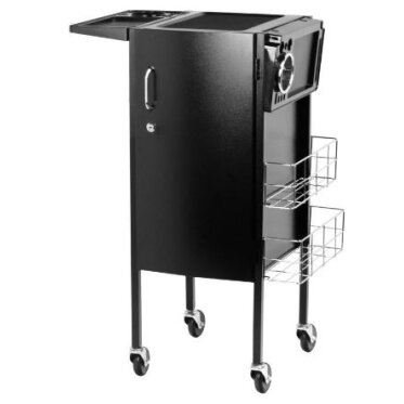 Professional barber and hair stilist trolley GABBIANO DELUXE 500, black color 7 Professional barber and hair stilist trolley GABBIANO DELUXE 500, black color 7