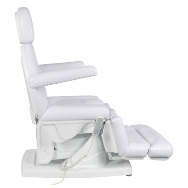 Professional electric chair-bed for pedicure procedures KATE, white (4 motors) Professional electric chair-bed for pedicure procedures KATE, white (4 motors)