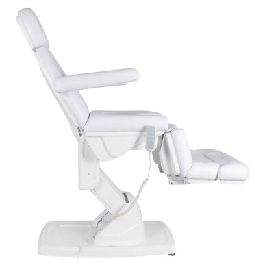 Professional electric chair-bed for pedicure procedures KATE, white (4 motors) Professional electric chair-bed for pedicure procedures KATE, white (4 motors)